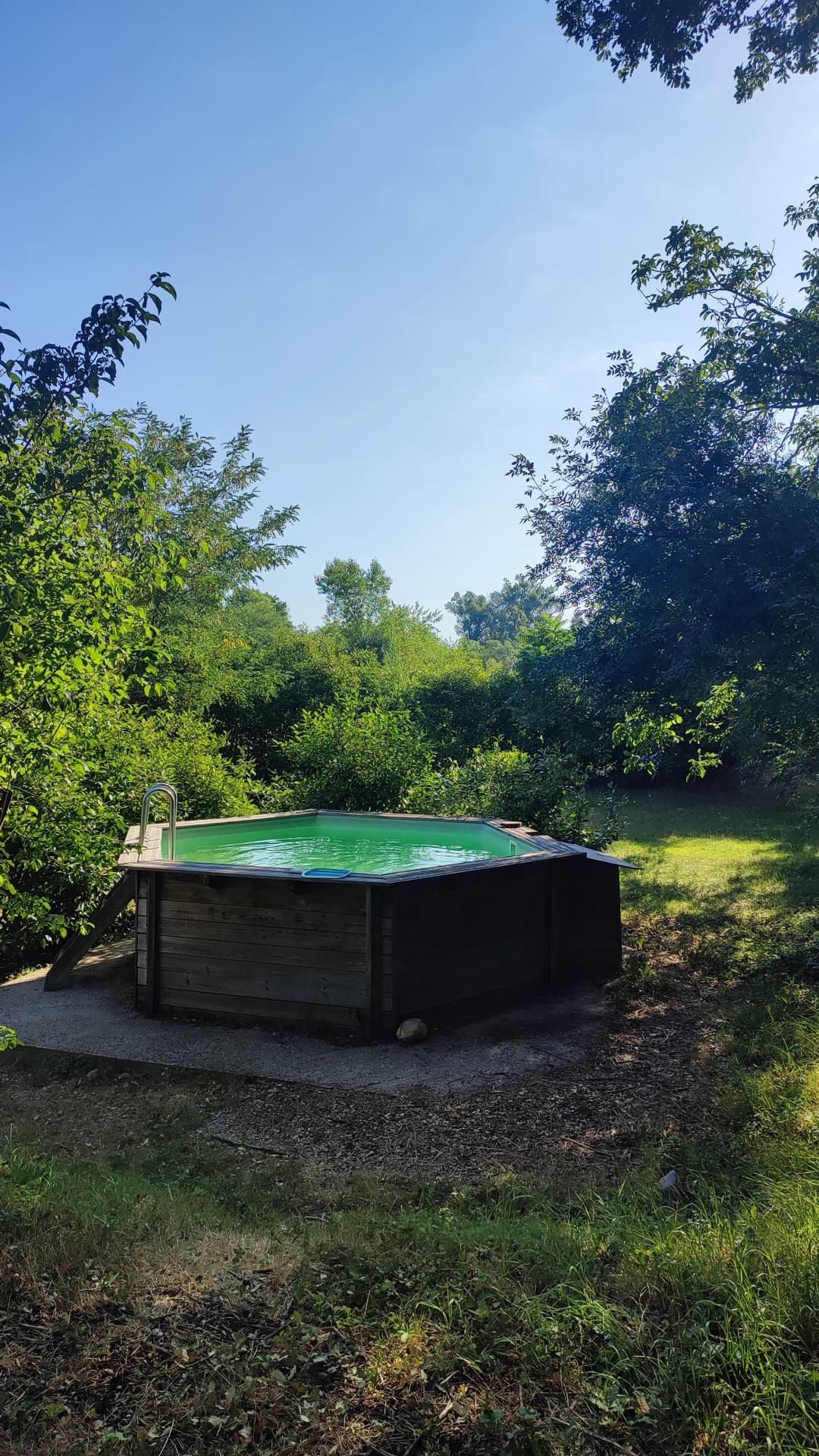 Piscine privée chalet 3